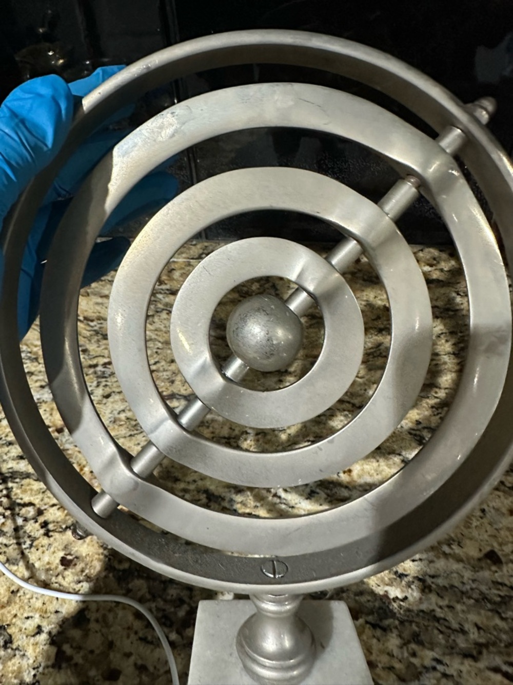 Silver  decorative object - Picture 7 of 9